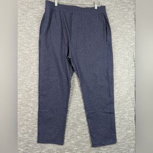 PUBLIC REC All Day Every Day Pant Heathered Blue Performance Stretch 38x30